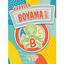 Yediveren Çocuk Harfler Boyama Kitabı