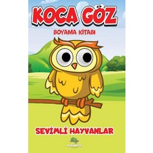 Bookalemun Yayınevi Koca Göz Boyama –sevimli Hayvanlar