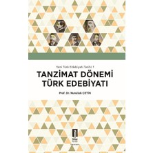 İlbilge Akademik Kitaplar Tanzimat Dönemi Türk Edebiyatı