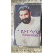 Başkaldırıyorum Ahmet Kaya Jelatinde Sifir Kaset.  Orjinal Bandrollüdür.