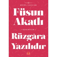 Kırmızı Kedi Yayınevi Rüzgara Yazılıdır