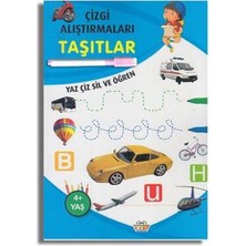 0-6 Yaş Yayınları Çizgi Alıştırmaları Taşıtlar