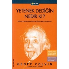 Elma Yayınevi Yetenek Dediğin Nedir Ki?