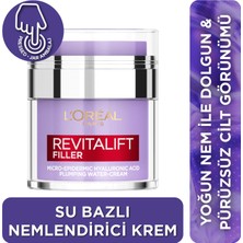 L'oréal Paris Revitalift Filler Dolgunlaştırıcı Su Bazlı Pressed Jar Nemlendirici Yüz Kremi 50ML