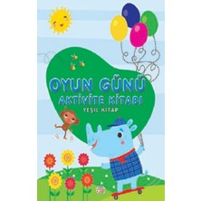 0-6 Yaş Yayınları Oyun Günü Aktivite Kitabı Yeşil Kitap