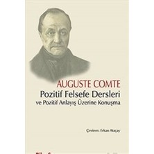 BilgeSu Yayıncılık Pozitif Felsefe Dersleri ve Pozitif Anlayış Üzerine Konuşma