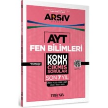 Marka Yayınları Ayt Fen Bilimleri Konu Konu Çıkmış Sorular Son 7 Yıl