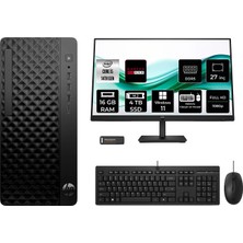 HP Prodesk 2 Tower G1I i5 14500 16GB RAM 4TB SSD 27" FHD Win11 Pro B6XX1ETPN1004 Masaüstü Bilgisayar + Per4 USB