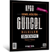 Marka Yayınları 2025 Kpss Güncel Bilgiler 15 Deneme