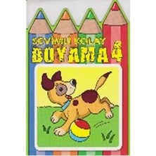Parıltı Yayınları Sevimli Kolay Boyama 4