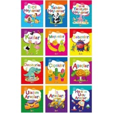 Bıcırık Yayınları Küçük Kaşifin Boyama Kitabı Seti(12 Kitap)