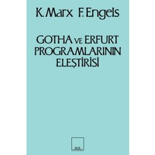 Sol Yayınları Gotha ve Erfurt Programlarının Eleştirisi