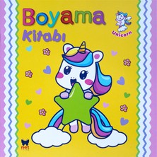 Net Çocuk Yayınları Boyama Kitabı Boya - Kopart - Unicorn