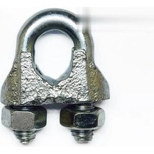 Nemere Çelik Halat Bağlama, Düğüm, Klemens 10 mm - 25 Adet