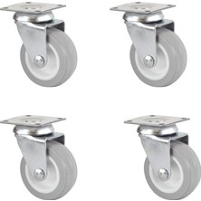 Burak Teker Burak Casters 50MM Çift Sıra Bilyeli Tekerlek 0512 Zhg - 4 Adet