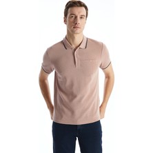 Lc Waikiki Yeni Sezon Polo Yaka Kısa Kollu Erkek Dokulu Tişört