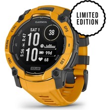 Garmin Instinct 3 – 50 mm Solar - Turuncu / Gri