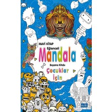 Parıltı Yayınları Çocuklar Için Mandala - Mavi