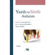 Anı Yayıncılık Yazılı ve Sözlü Anlatım