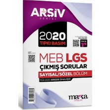 Marka Yayınları 2020 Lgs 8. Sınıf Arşiv Serisi Tıpkı Basım Çıkmış Sorular Tamamı Video Çözümlü