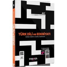 2025 Ayt Türk Dili ve Edebiyatı Konu Özetli Yeni Nesil Soru Bankası Tamamı Video Çözümlü Marka Yayınları (Ciltli)
