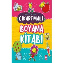 Timaş Çocuk Çıkartmalı Boyama Kitabı