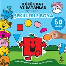 Doğan Çocuk Küçük Bay ve Bayanlar Şekillerle Boya