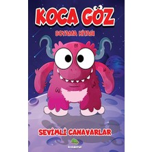 Bookalemun Yayınevi Koca Göz Boyama – Sevimli Canavarlar