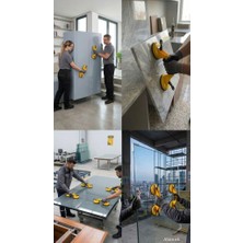 Abnturk Profesyonel Vakumlu Cam Vantuzu Taşıma Aparatı, Cam Fayans ve Mobilya Taşıyıcı Ikili Vantuz