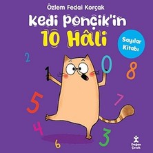 Doğan Çocuk Kedi Ponçik’in 10 Hali- Sayılar Kitabı