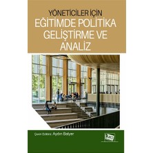 Anı Yayıncılık Yöneticiler Için Eğitimde Politika Geliştirme ve Analiz