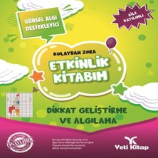 Colezium Kolaydan Zora Etkinlik Kitabım - Dikkat Geliştirme ve Aılama