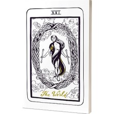 Kırmızı Ada Yayınları Tarot The World (Süresiz Ajanda)