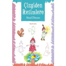 1001 Çiçek Kitaplar Çizgiden Resimlere - Masal Dünyası