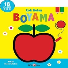 Beta Kids Çok Kolay Boyama - Elmalı Resim Kitabım