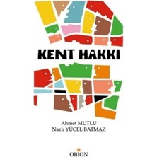 Orion Kitabevi Kent Hakkı