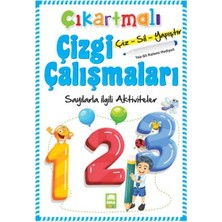 Colezium Çıkartmalı Çizgi Çalışmaları Sayılarla Iili Aktiviteler