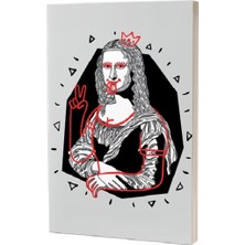 Kırmızı Ada Yayınları Mona Lisa (Süresiz Ajanda)