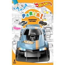 Doğan Çocuk Hot Wheels Parla Çıkartmalı Boyama Kitabı