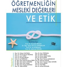 Anı Yayıncılık Öğretmenliğin Mesleki Değerleri ve Etik