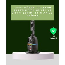 Pileli Store Yüz Takipli 360° Akıllı Gimbal Telefon ve Aksiyon Kamera Uyumlu