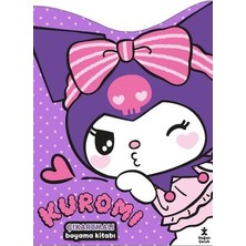Doğan Çocuk Kuromi - Çıkartmalı Boyama Kitabı