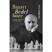 Timaş Yayınları Nurullah Genç'in Başarı Bedel Ister Kitabı 176 Sayfa Ciltsiz Türkçe