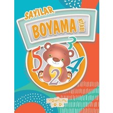 Yediveren Çocuk Sayılar Boyama Kitabı