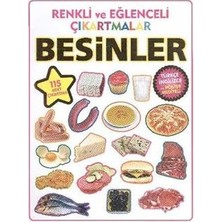 Parıltı Yayınları Renkli ve Eğlenceli Çıkartmalar - Besinler (Food)