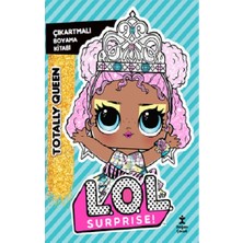 Doğan Çocuk L.o.l Surprise!-Totally Queen-Çıkartmalı Boyama Kitabı