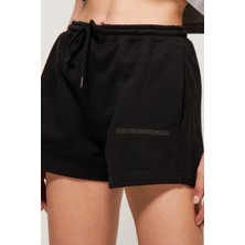 Soon To Be Announced Essentials Women's Short Kadın Pamuk Şort Siyah
