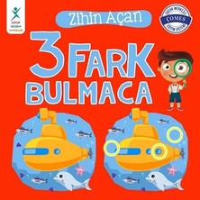 Çocuk Gelişimi Yayınları Zihin Açan 3 Fark Bulmaca