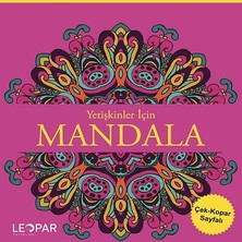 Leopar Yayınları Yetişkinler Için Mandala - Pembe