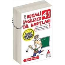 Delta Kültür Yayınevi Resimli İngilizce Dil Kartları 4. Sınıf Başak Bengier Ciltsiz 96 Sayfa